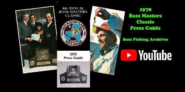 1978 Bass Masters Classic Press Guide