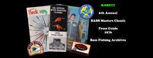 1976 Bass Masters Classic Press Guide.