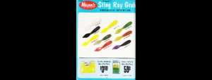 Tom Mann's 3-inch Sting ray Grub 1978 BPS Catalog
