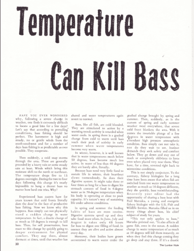 The Lunker Hole Nov-Dec 1970 Page 30