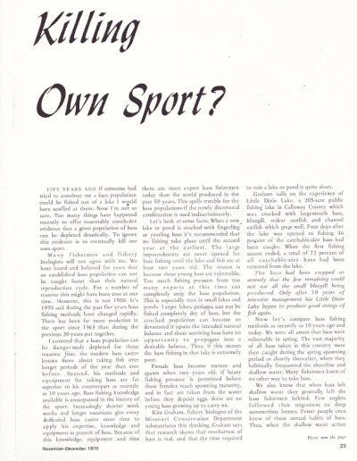 The Lunker Hole Nov-Dec 1970 Page 23