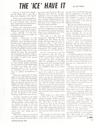 The Lunker Hole Nov-Dec 1970 Page 21