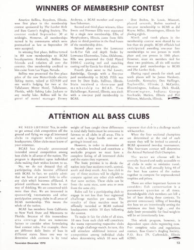 The Lunker Hole Nov-Dec 1970 Page 13