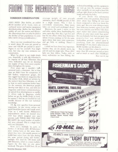 The Lunker Hole Nov-Dec 1970 Page 7