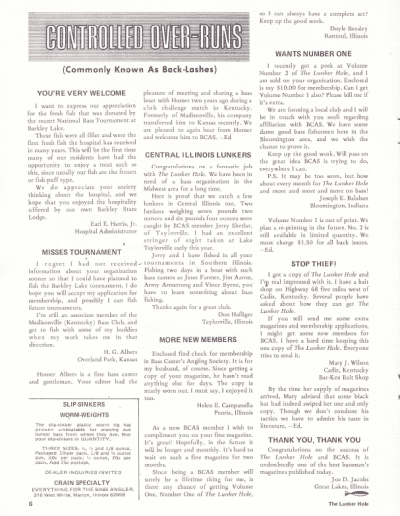 The Lunker Hole Nov-Dec 1970 Page 6