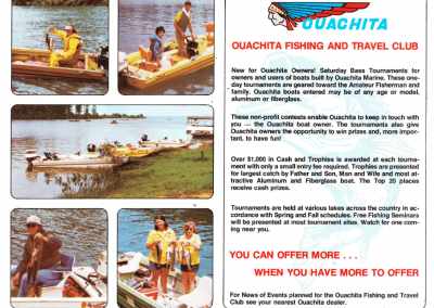 1974 Ouachita Boat Catalog Page 2