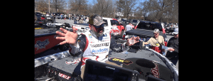 Greg Hackney talks about how he got his start fishing and a couple of events that changed his life. Photo Terry Battisti.