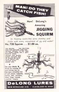 DeLong's 1961 Jigging Squirm ad.