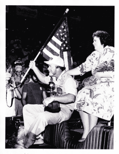 Guido Hibdon won the first James River Classic in 1988. Photo Stan Fagerstrom.