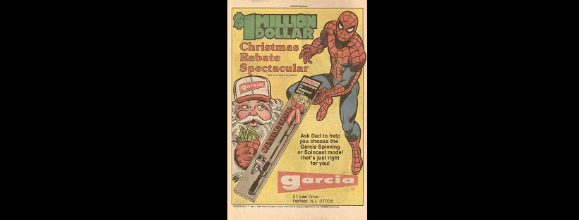 Spiderman, Spiderman. Who Knew He Was a Fisherman?