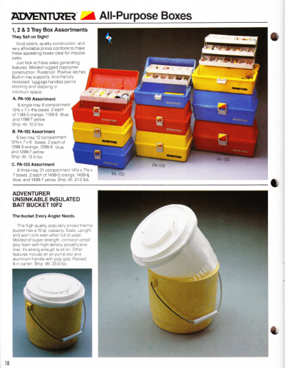 Early 1980s Flambeau Catalog Page 18