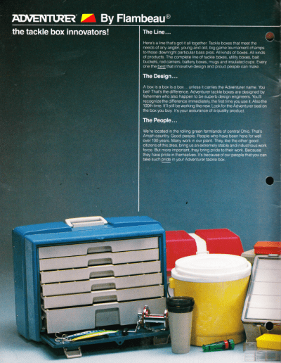Early 1980s Flambeau Catalog Page 2