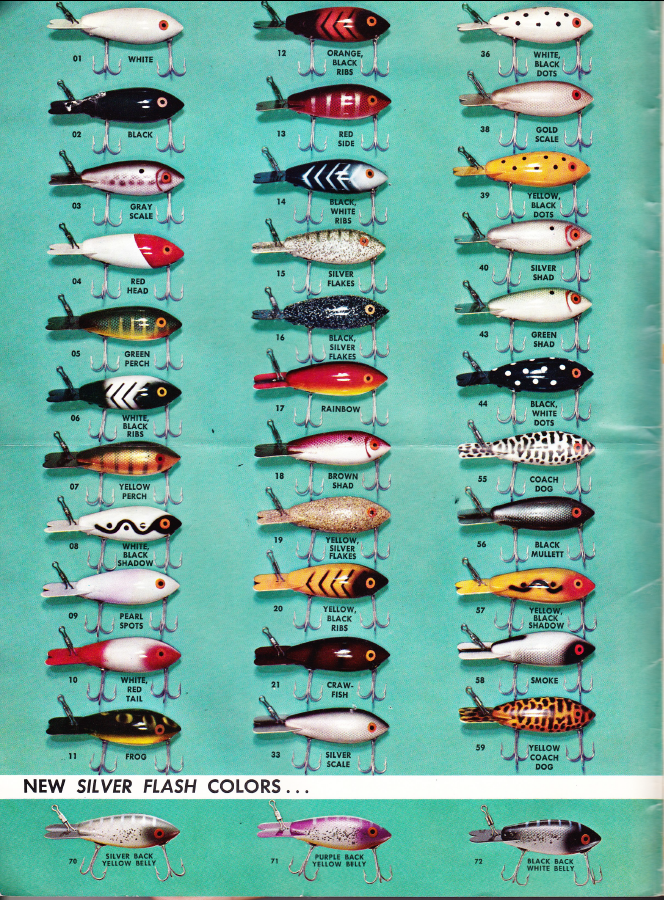Bomber Baits 1971 Catalog Bass Fishing Archives Bass Tackle Catalogs