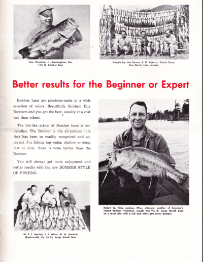 Bomber Baits 1971 Catalog - Bass Fishing Archives Bass Tackle Catalogs Bomber Baits 1971 Catalog - Bass Fishing Archives Bass Tackle Catalogs