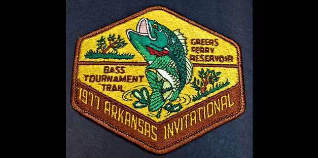 1977 Bassmaster Tournament Patches