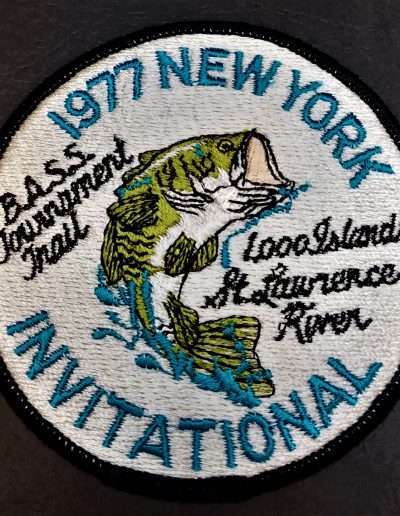 1977 Bassmaster New York Invitational Bass Tournament, St Lawrence River, NY, September 21-23. Photo Jeff Haines.
