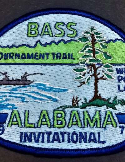 1977 Bassmaster Alabama Invitational Bass Tournament, West Point Lake, AL, June 15-17. Photo Jeff Haines.