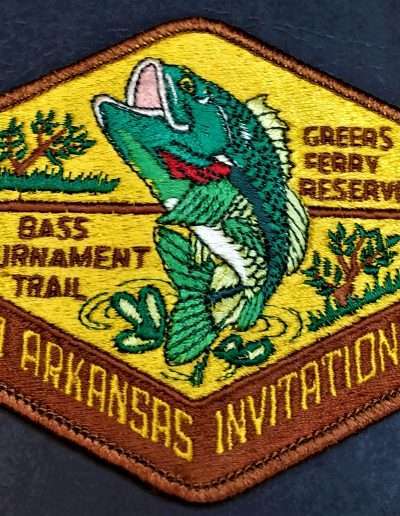 1977 Bassmaster Arkansas Invitational Bass Tournament, Greer's Ferry, AR, May 11-13. Photo Jeff Haines.