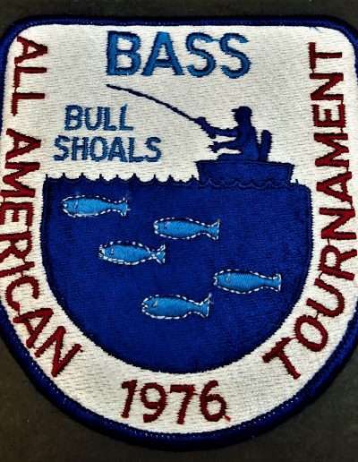 1976 Bassmaster All-American Bass Tournament, Bull Shoals Reservoir, TN, September 22-24. Photo Jeff Haines.