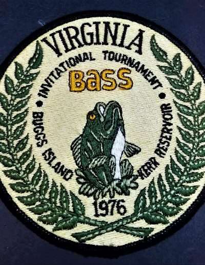1976 Bassmaster Virginia Invitational Bass Tournament, Buggs Island, VA, June 9-11. Photo Jeff Haines.