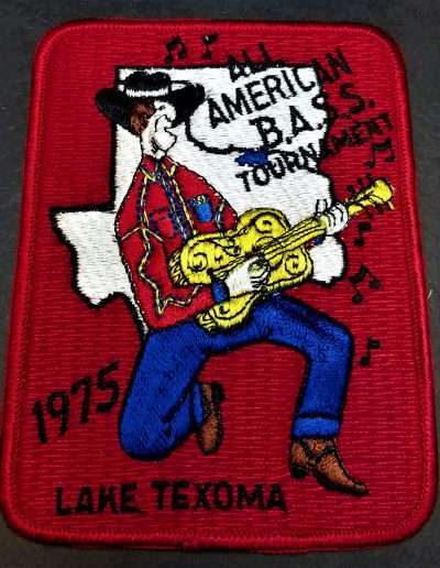 1975 Bassmaster All-American Bass Tournament, Lake Texoma, OK, September 24-26. Photo Jeff Haines.