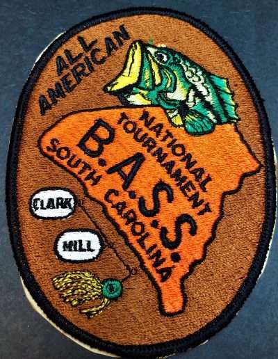 1974 Bassmaster All-American Bass Tournament, Clark Hill, SC September 25-27. Photo Jeff Haines.
