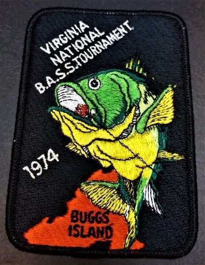1974 Bassmaster Virginia Invitational Bass Tournament, Buggs Island, VA June 5-7. Photo Jeff Haines.