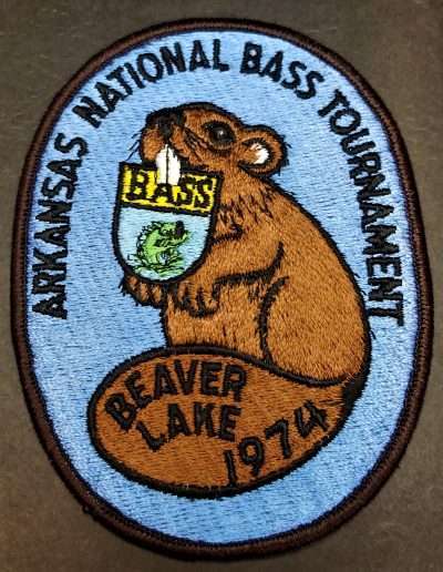 1974 Bassmaster Arkansas Invitational Bass Tournament, Beaver Lake, AR April 3-5. Photo Jeff Haines.