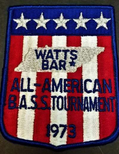 1973 Bassmaster All-American Bass Tournament, Watts Bar, TN September 26-28. Photo Jeff Haines.