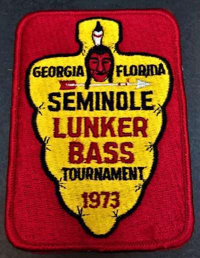 1973 Bassmaster Seminole Lunker Bass Tournament, Lake Seminole, GA May 2-4. Photo Jeff Haines.