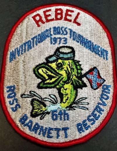 1973 Bassmaster Rebel Invitational Bass Tournament, Ross Barnett, MS April 4-6. Photo Jeff Haines.