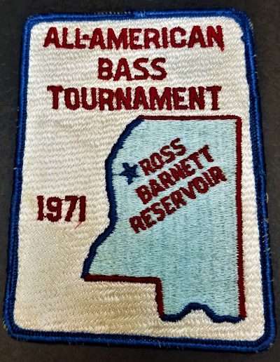 1971 Bassmaster All-American Bass Tournament, Ross Barnett, MS September 30 to October 2. Photo Jeff Haines.
