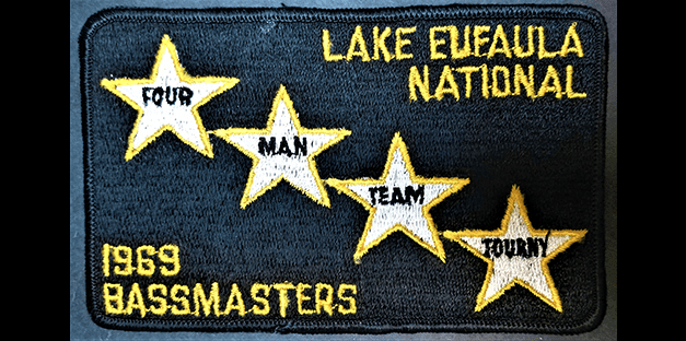 1969 Bassmaster Tournament Patches