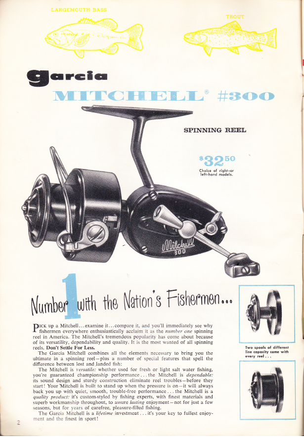 Garcia Fishing Tackle Annual 1960 Bass Fishing Archives Bass Tackle