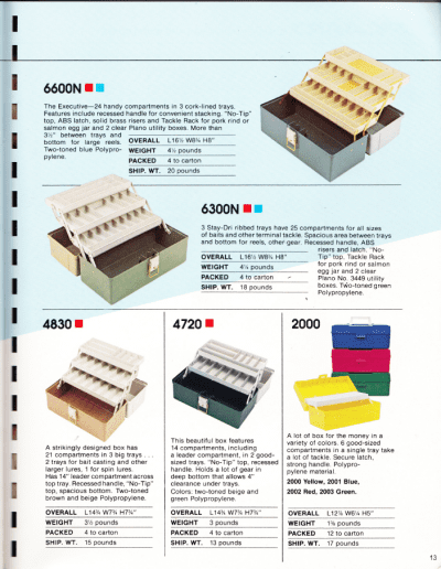 1980 Plano Catalog Page 13