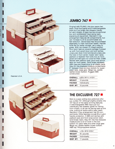 1980 Plano Catalog Page 9
