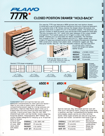 1980 Plano Catalog Page 6