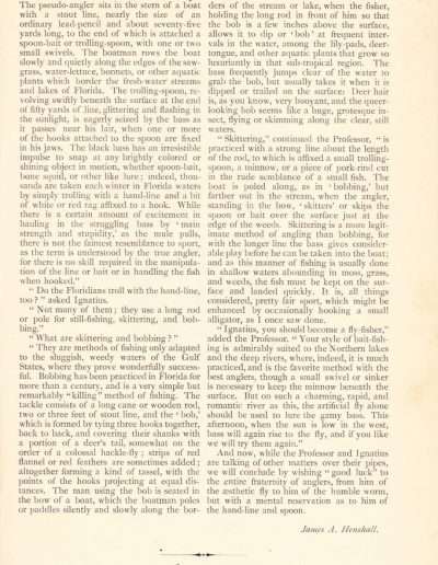 James Henshall 1883 Black Bass Article page 8