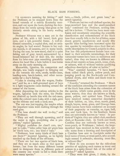 James Henshall 1883 Black Bass Article page 1