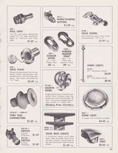 1974 Okiebug Catalog Page 109