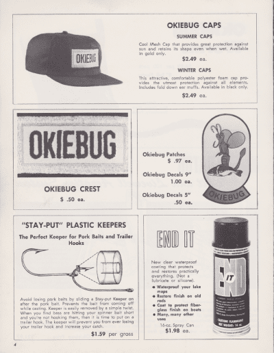 1974 Okiebug Catalog Page 4