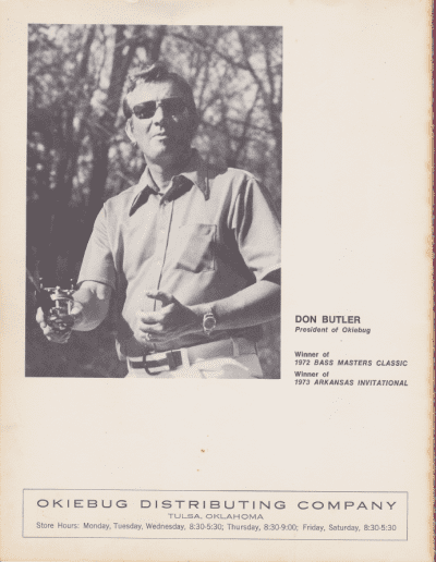 1974 Okiebug Catalog Inside Front Cover