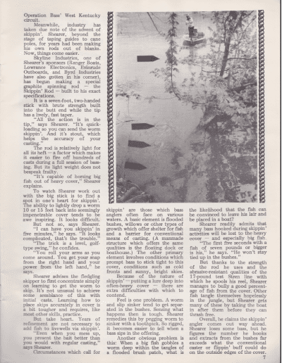 Ron Shearer Skipping CAST Magazine July August 1980 Page 2.