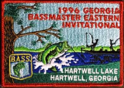 1996 Bassmaster Georgia Eastern Invitational Bass Tournament, Lake Hartwell. Photo Terry Battisti.