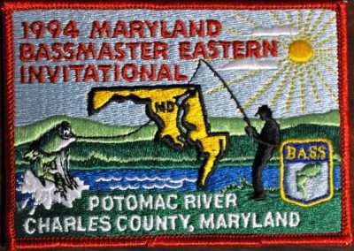 1994 Bassmaster Maryland Eastern Invitational Bass Tournament, Potomac River. Photo Terry Battisti.