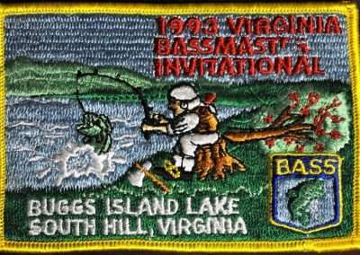 1993 Bassmaster Virginia Invitational Bass Tournament, Buggs Island. Photo Terry Battisti.