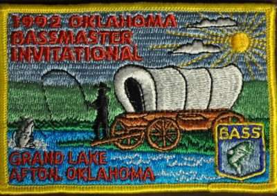 1992 Bassmaster Oklahoma Invitational Bass Tournament, Grand Lake. Photo Terry Battisti.