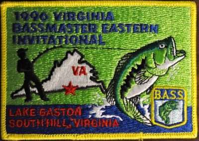1990 Bassmaster Virginia Eastern Invitational Bass Tournament, Lake Gaston. Photo Terry Battisti.