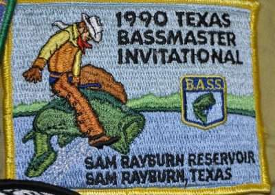 1990 Bassmaster Texas Invitational Bass Tournament, Sam Rayburn Reservoir. Photo Terry Battisti.