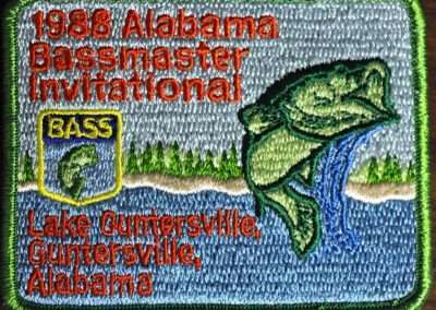 1988 Bassmaster Alabama Invitational Bass Tournament, Lake Guntersville. Photo Terry Battisti.